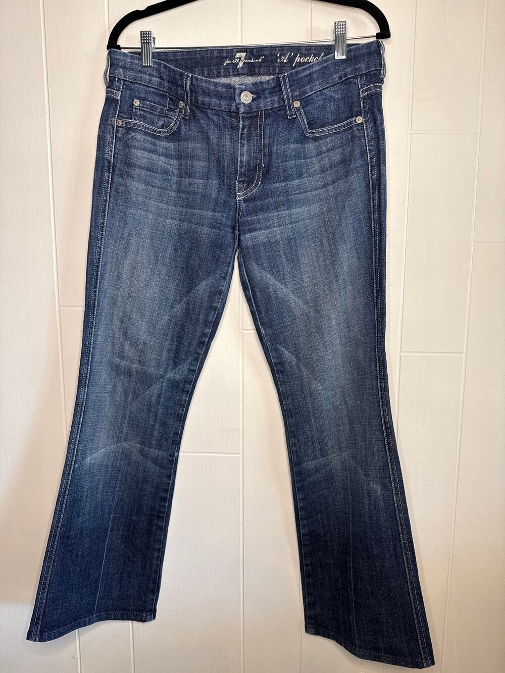 Seven for All Mankind "A" pocket bootcut jeans size 29